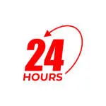 24hrs Gas company logo
