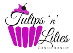 Tulips n Lilies Confectionery company logo