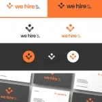 Wehire company logo